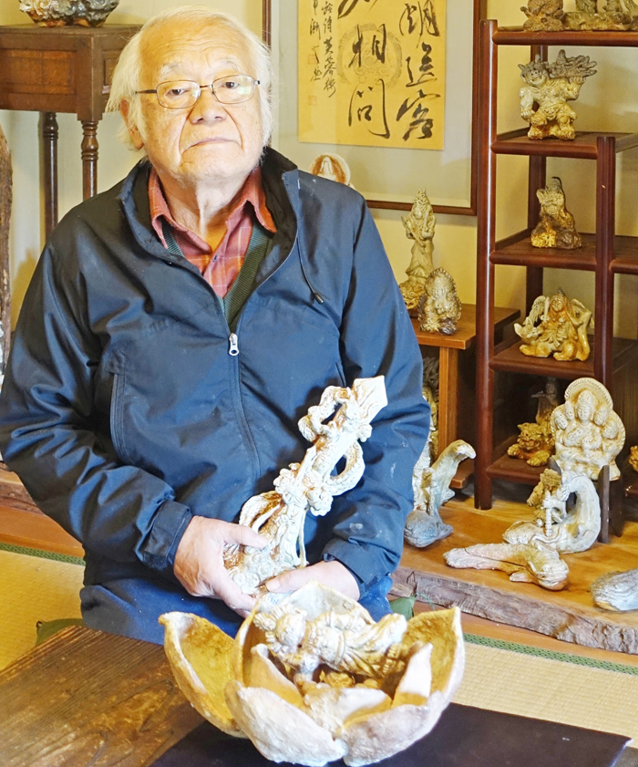 伊賀焼 伝統と独自の世界 10日から新歓嗣さん個展 | 【伊賀タウン情報