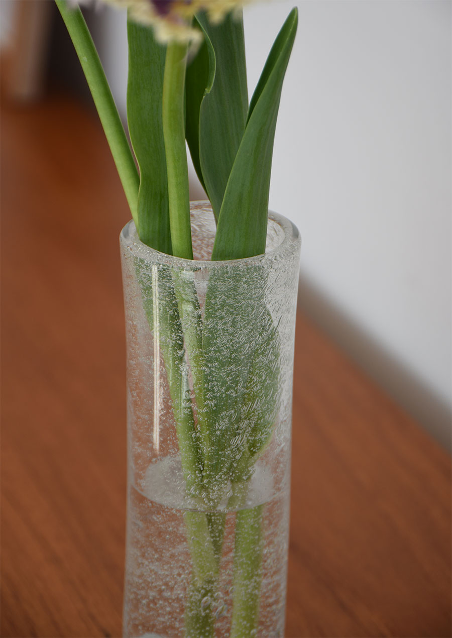 Erik Hoglund Clear Cylinder Vase エリックホグラン ベース 花瓶