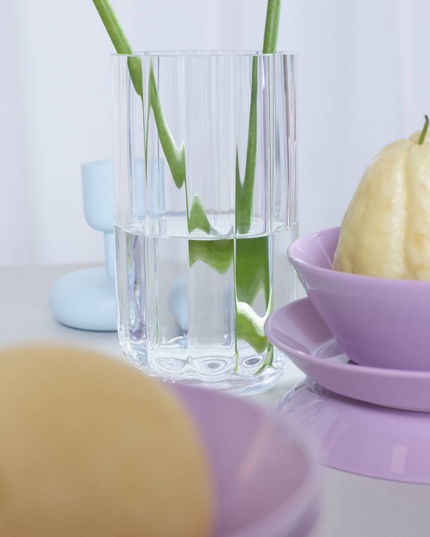 イッタラ プレイ ベース 180mm クリアiittala/Arabia|北欧食器の