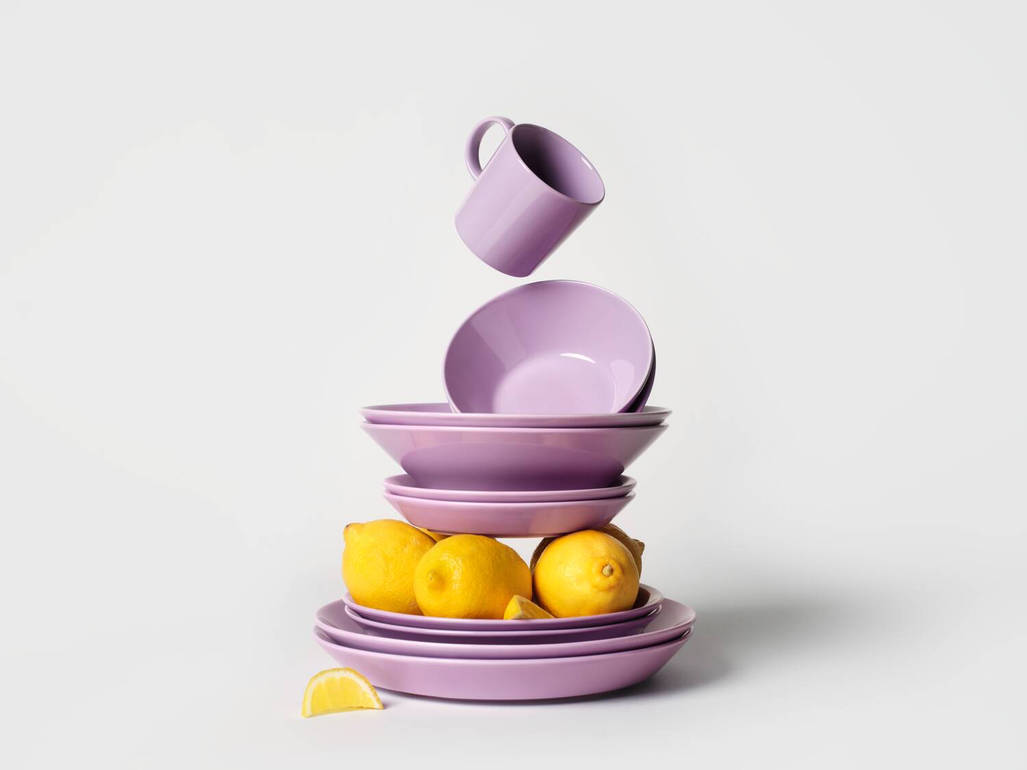 ティーマ プレート 17cm ライトライラックiittala/Arabia|北欧食器の