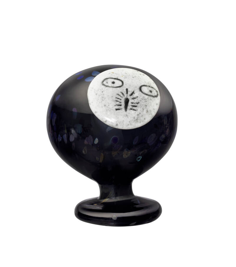 バード バイ トイッカ フクロウ（夜） ダークグレーiittala/Arabia