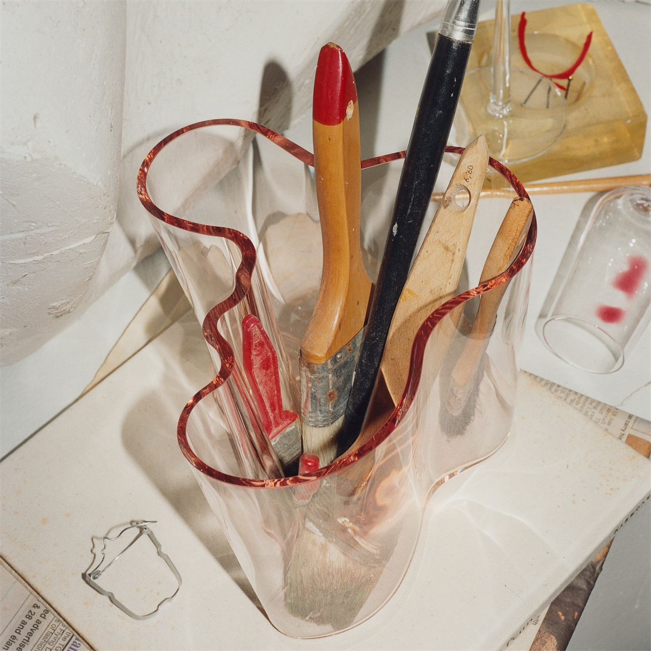 アルヴァ・アアルトコレクション ベース 160mm サーモンピンクiittala