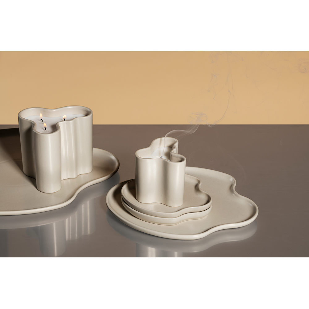 アルヴァ・アアルト コレクション センティッドキャンドル 8cm サンド