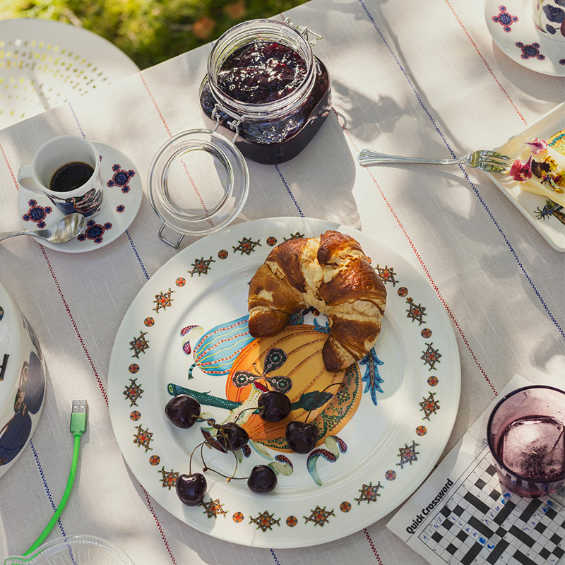 タイカ スクエア プレート 12x12cm サトiittala/Arabia|北欧食器の