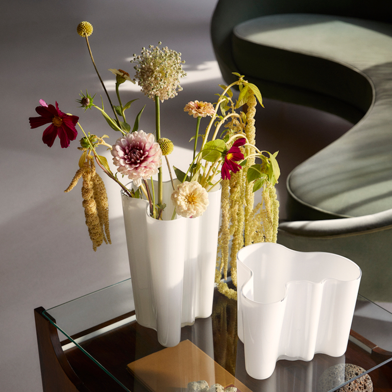 アルヴァ・アアルト コレクション ベース 160mm ホワイトiittala