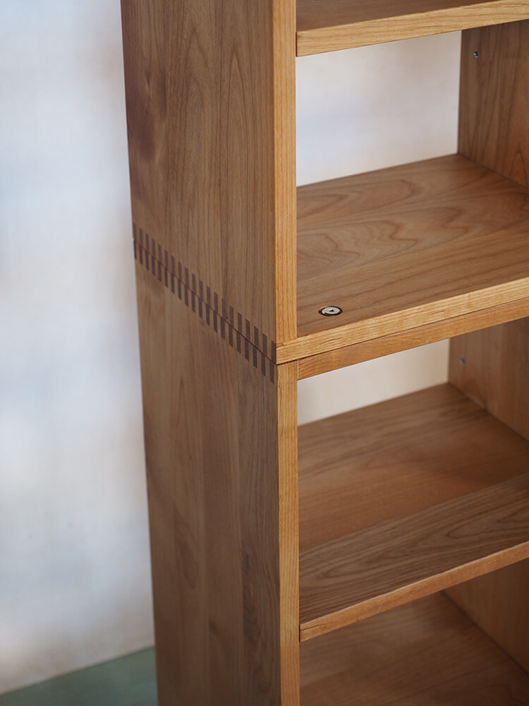 たくさん収納できる書棚｜ikususu FURNITURE｜無垢材家具・オーダー