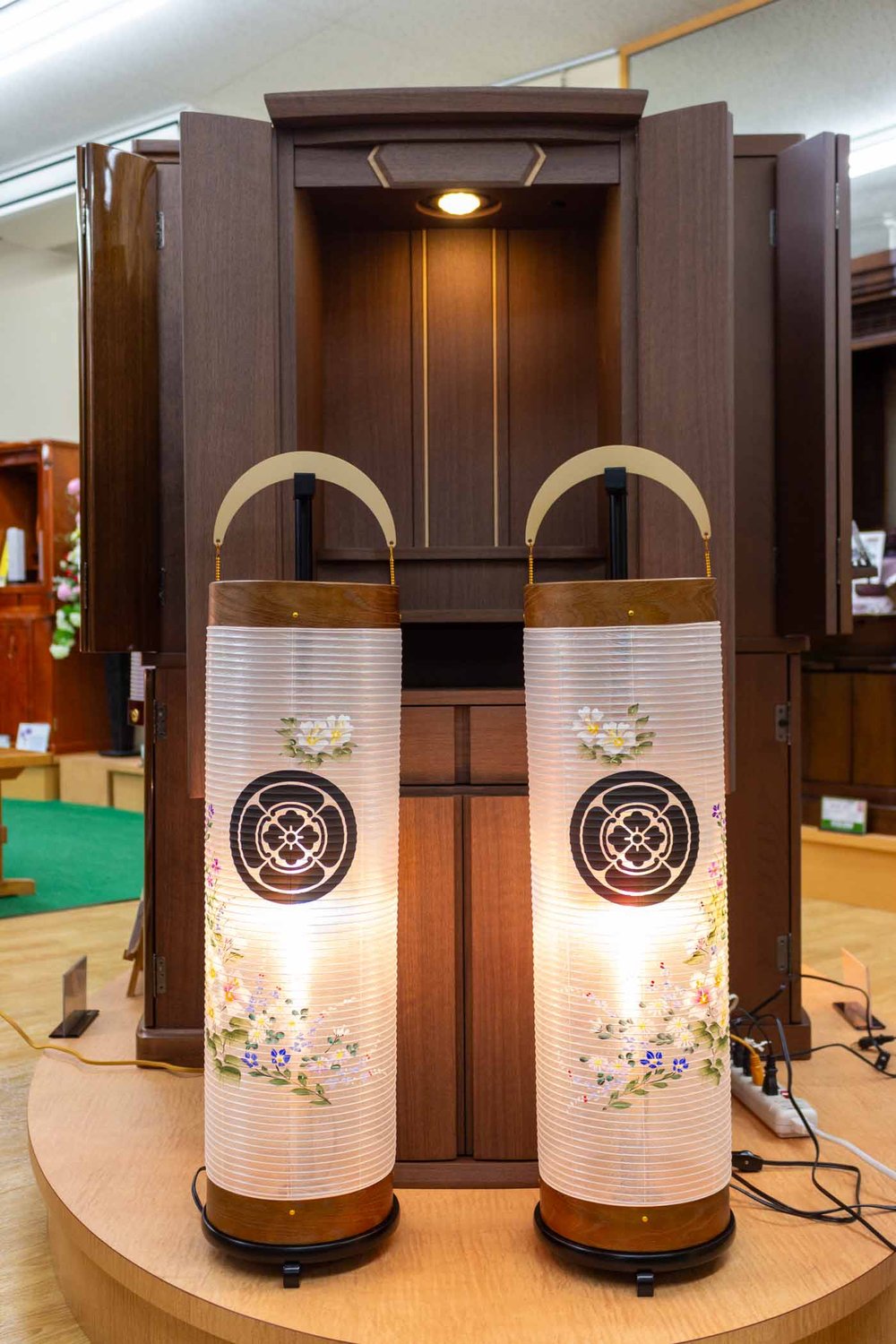 住吉長提灯対スタンドセット 住吉長提灯対スタンドセット