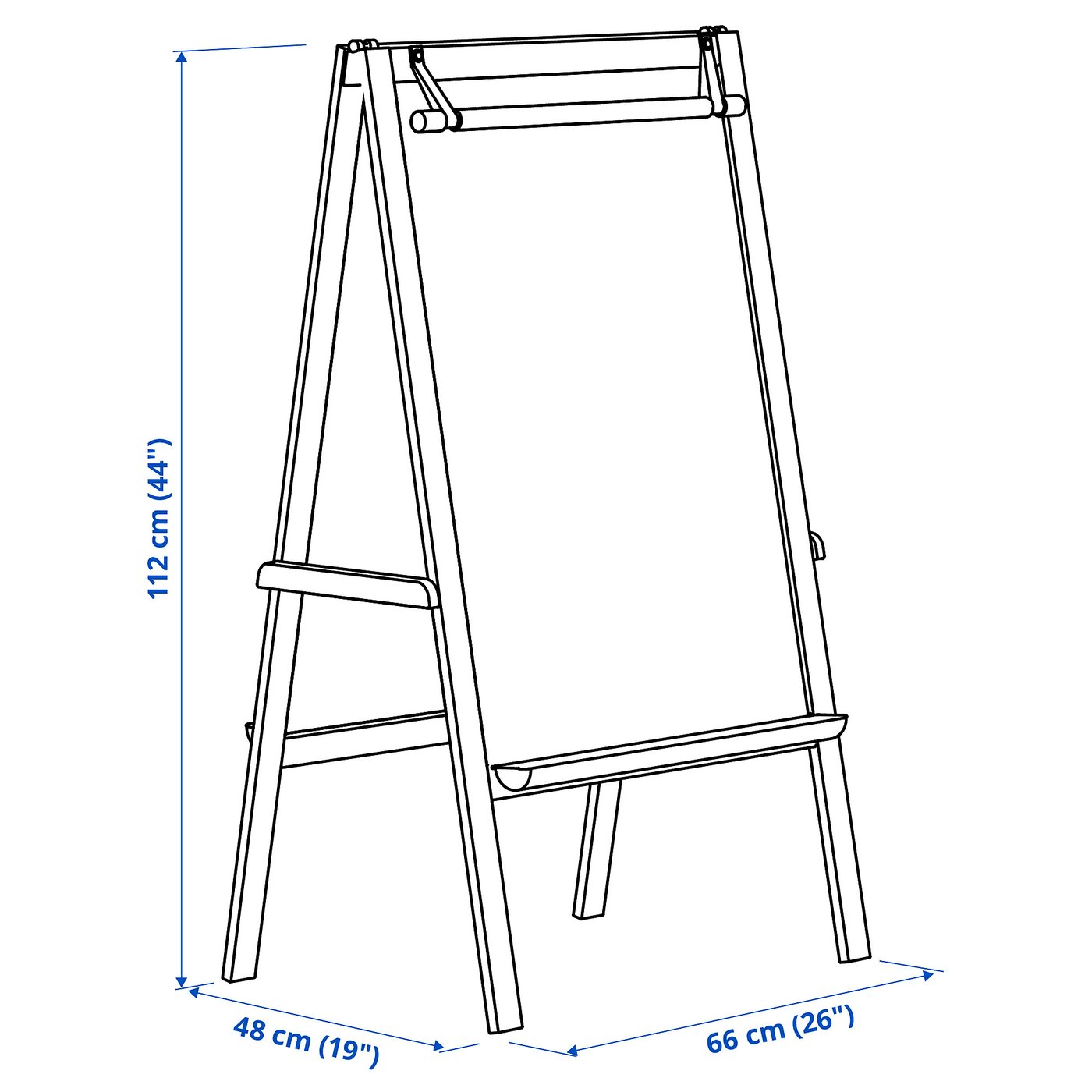 MÅLA easel, softwood - IKEA CA