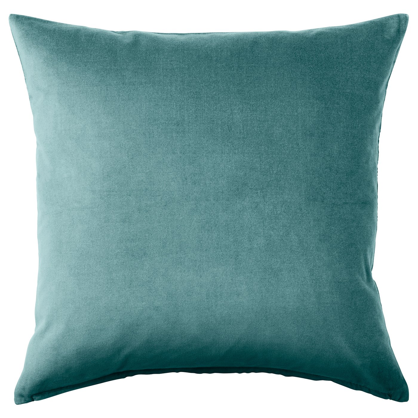 SANELA cushion cover, dark gray-turquoise, 50x50 cm (20x20
