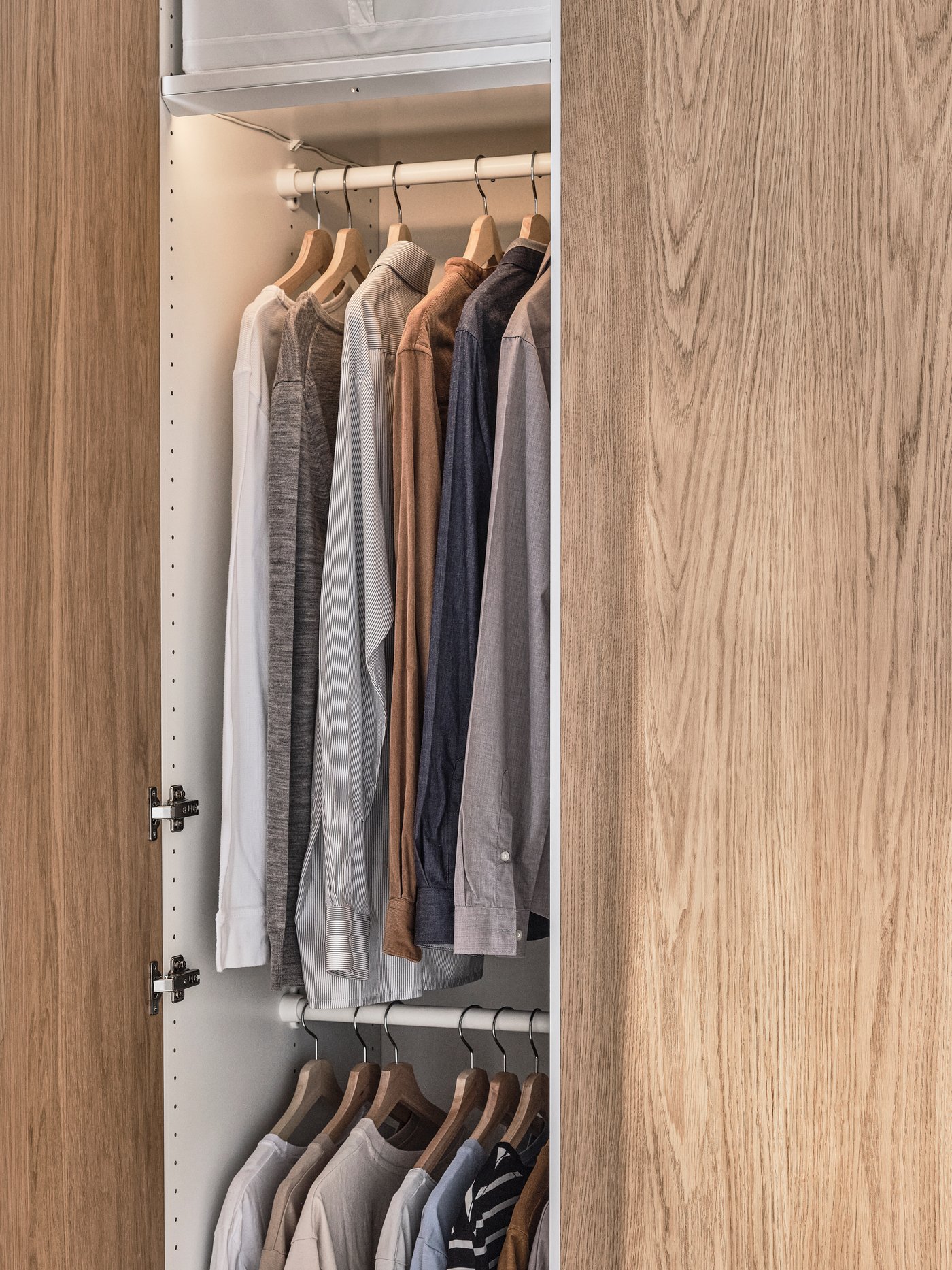 ニーズに合わせてPAX/パックス ワードローブの内側を整理整頓 - IKEA