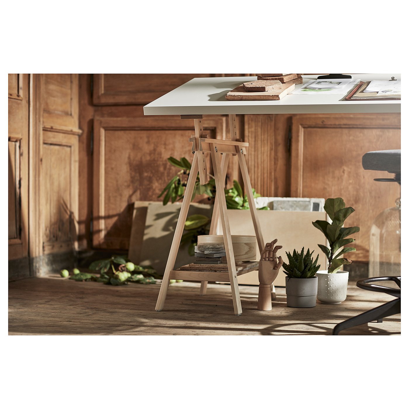 MITTBACK ミットバック 架台, バーチ, 58x70/93 cm - IKEA