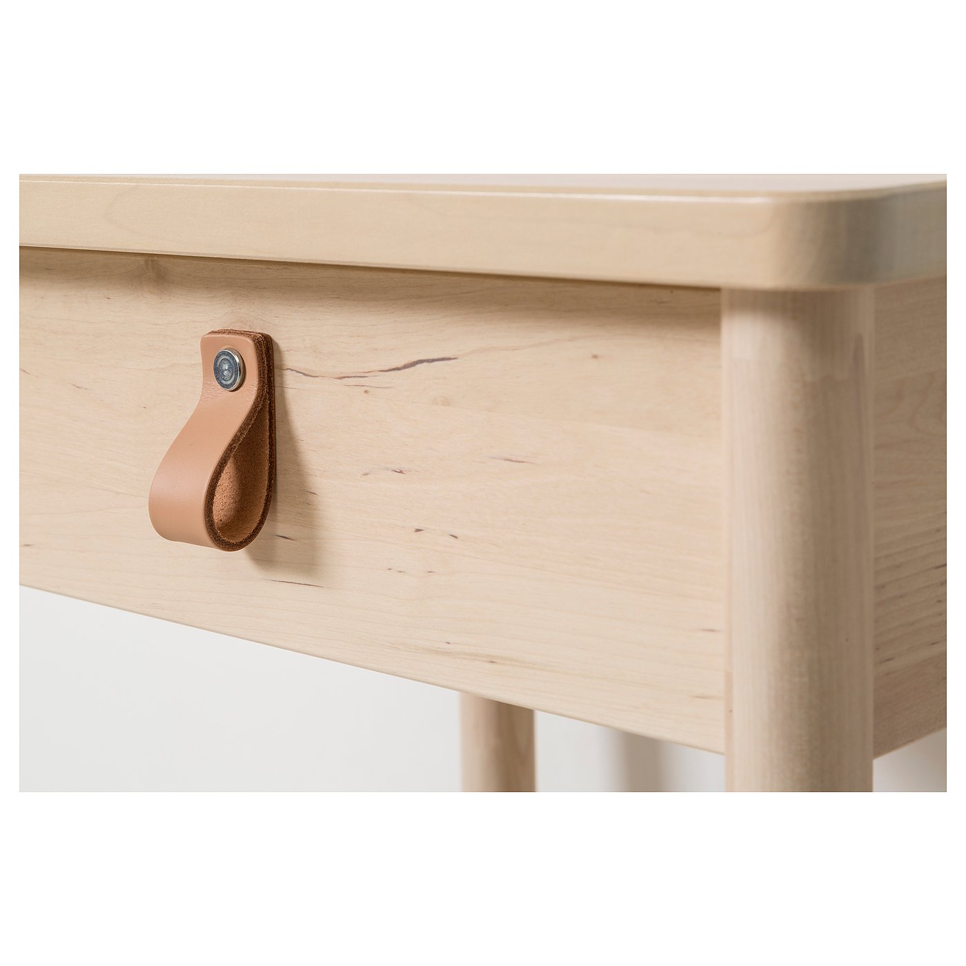 BJÖRKSNÄS ビョルクスネース サイドテーブル, バーチ, 48x38 cm - IKEA