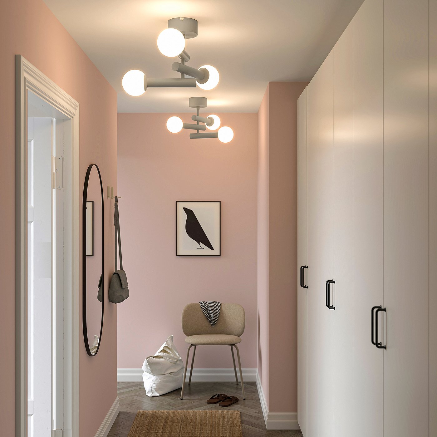 KRANBALK クランバルク シーリングランプ, ベージュ - IKEA