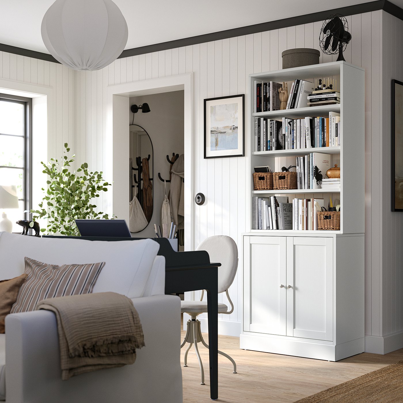 HAVSTA ハーヴスタ 収納コンビネーション, ホワイト, 81x47x212 cm - IKEA