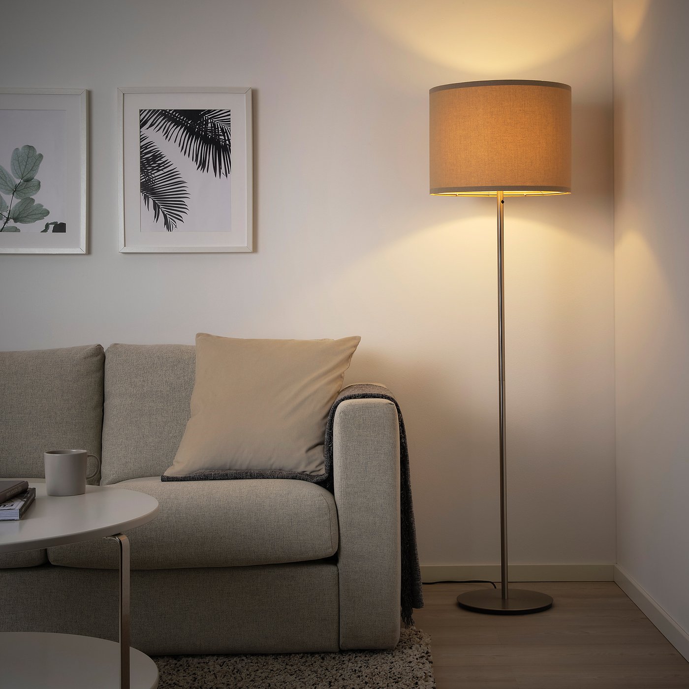 SKAFTET スカフテート フロアランプベース, 黄銅色 - IKEA