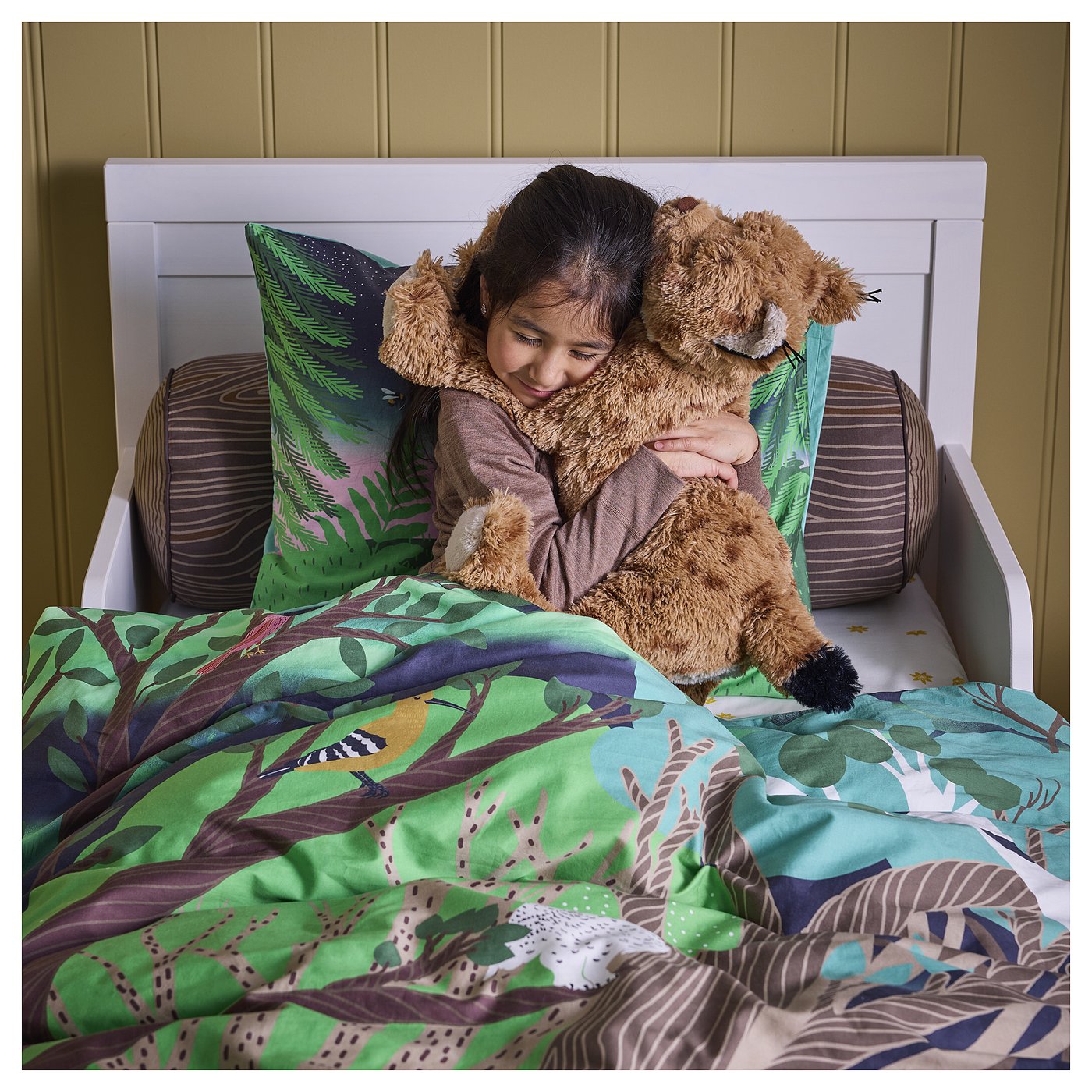 SKOGSDUVA スコグスデューヴァ ぬいぐるみ, オオヤマネコ/オレンジ