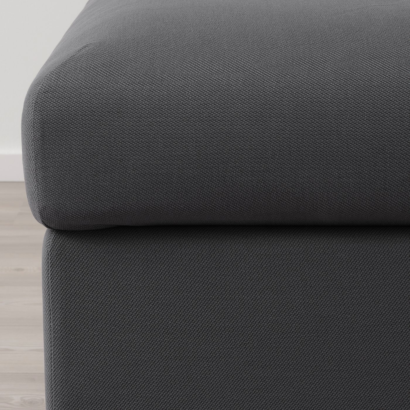 VIMLE ヴィムレ オットマン 収納付き, ハーラルプ グレー - IKEA