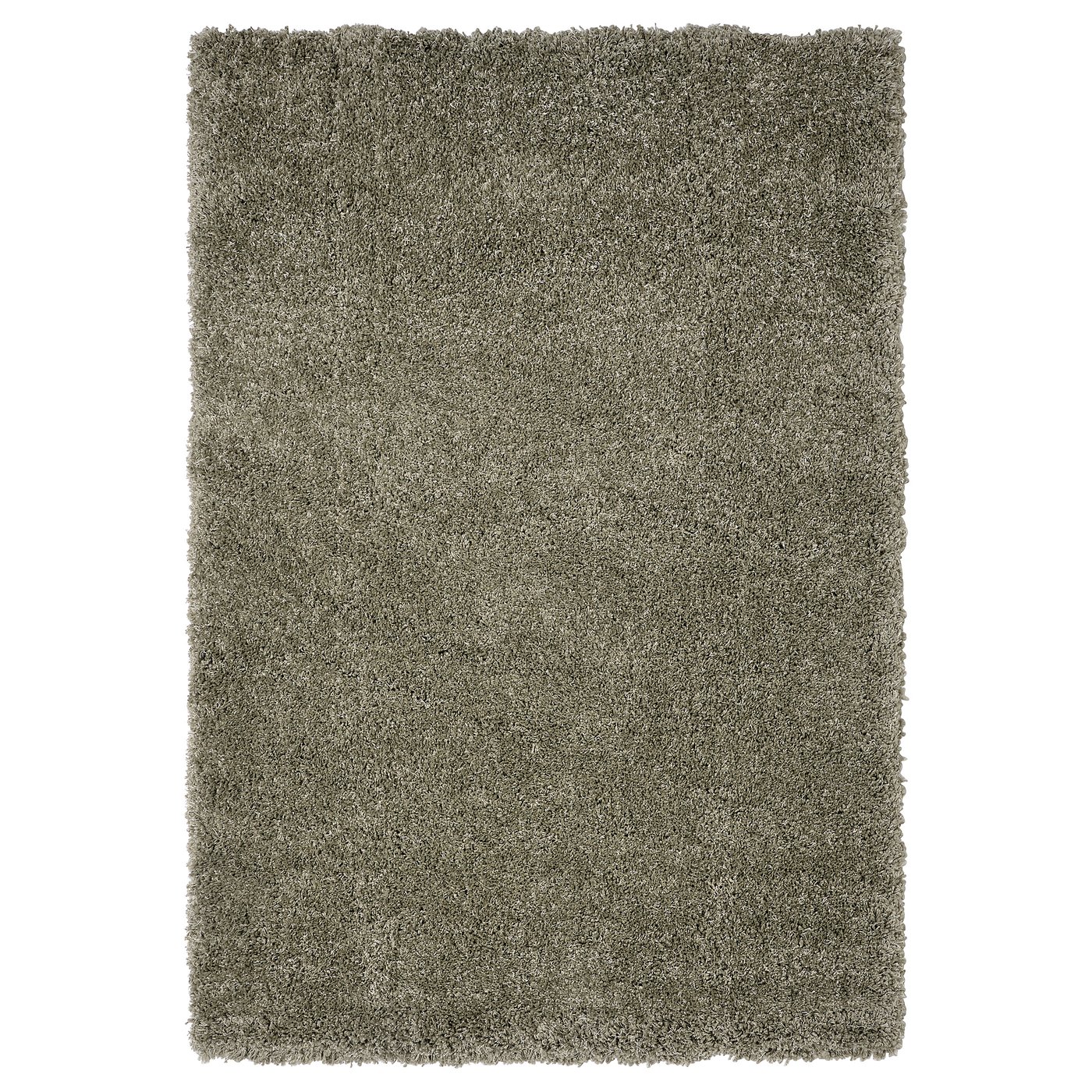 VOLLERSLEV ヴォルルスレヴ シャギーラグ, グレーグリーン, 160x230 cm