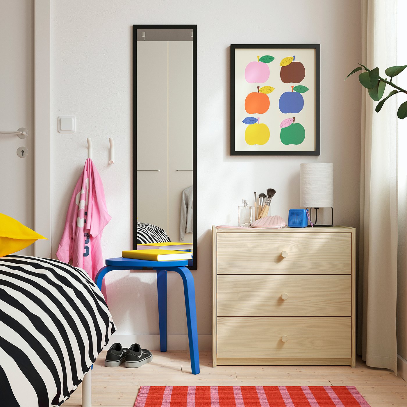 RAST ラスト チェスト（引き出し×3）, パイン材, 60x35x59 cm - IKEA