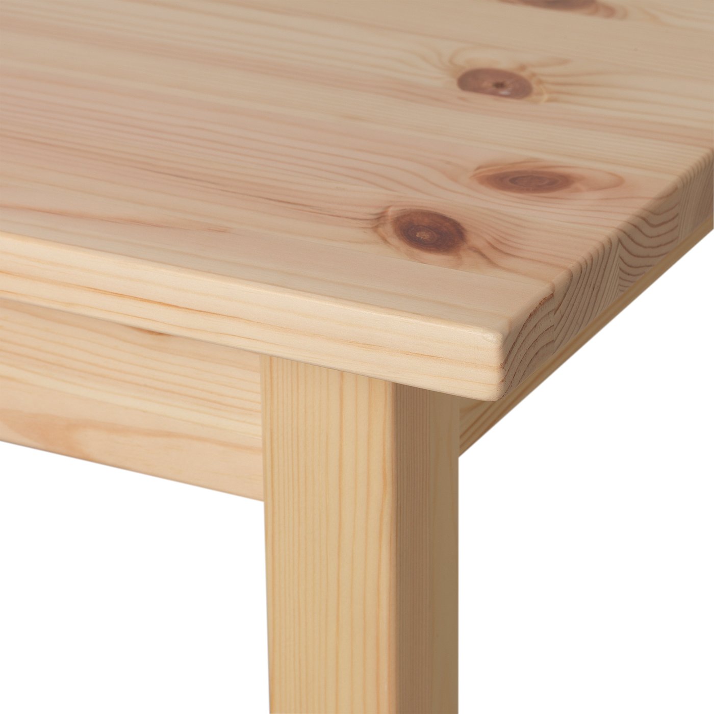 BATTERN バッテルン テーブル, パイン材 クリア, 105x50 cm - IKEA