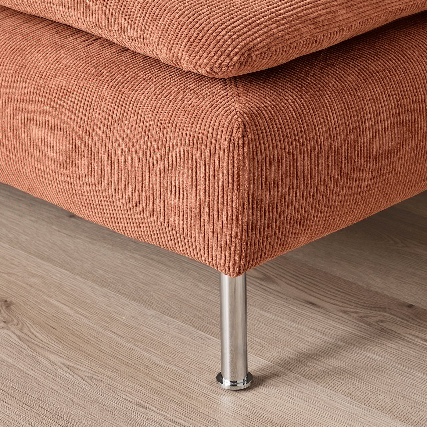 IKEA Soderhamn 購入 オレンジ IKEA三人掛けソファソーデルハムン