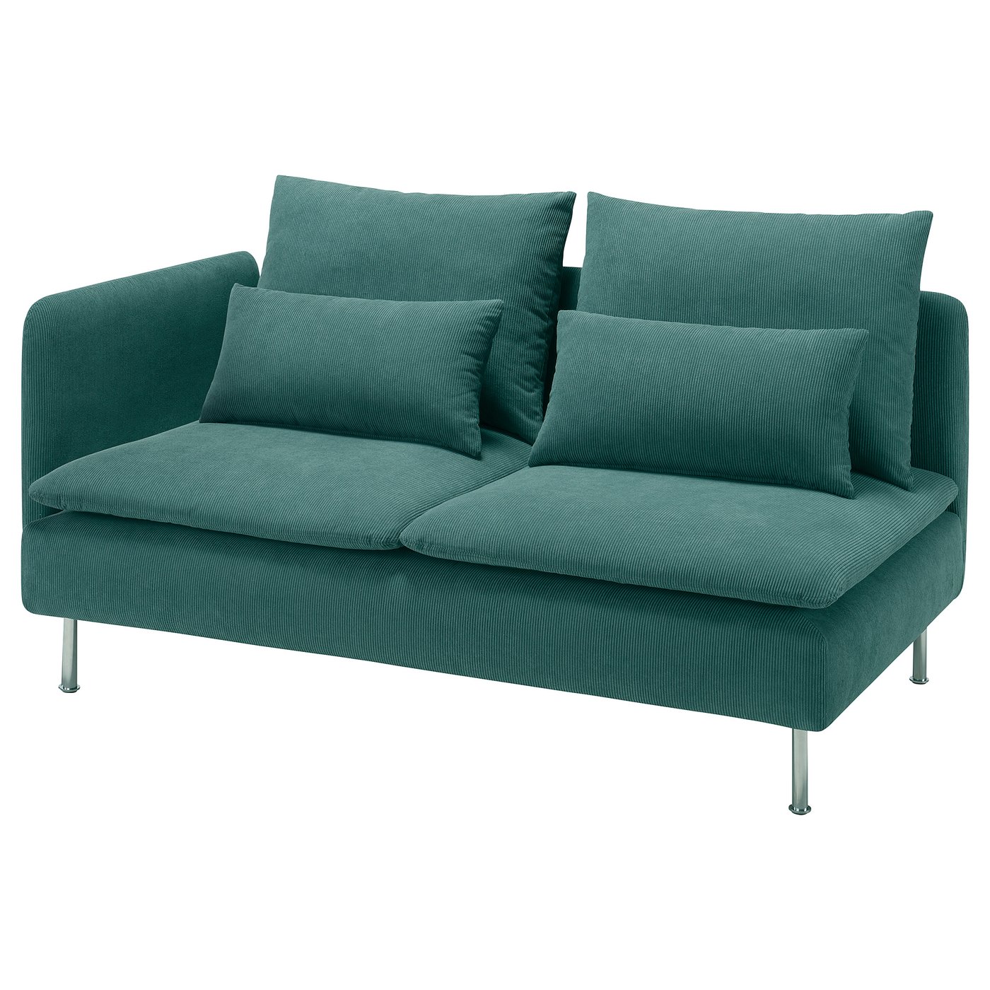 SÖDERHAMN ソーデルハムン 3人掛けコンパクトソファ オープンエンド