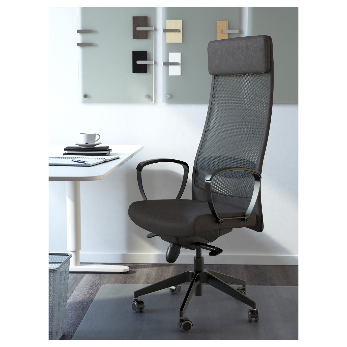 MARKUS office chair, Vissle dark gray, Medium - IKEA
