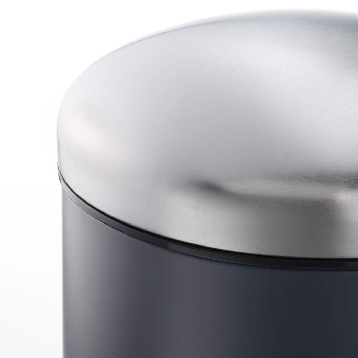 MJÖSA pedal bin, dark gray, 3 gallon - IKEA