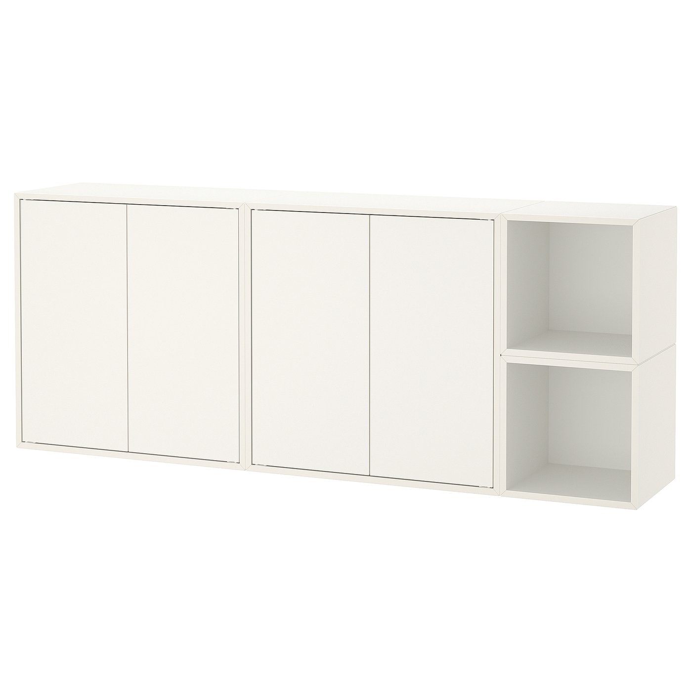 EKET wall-mounted cabinet combination, white, 687/8x133/4x271/2
