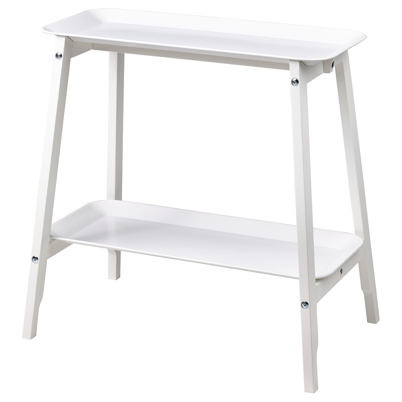 ALPVIDE plant stand, white, 24 ¾