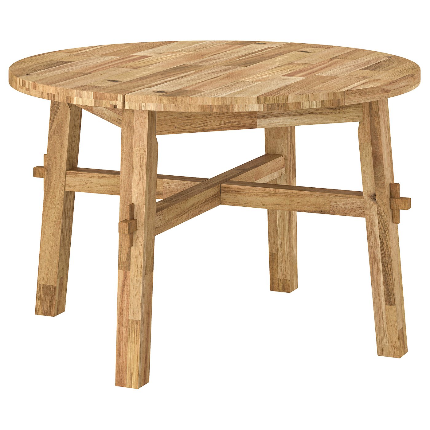 SKOGSTA table, acacia, 471/4