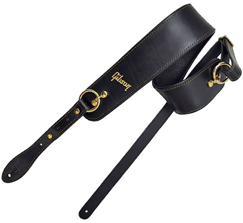 Gibson】ストラップのニューラインナップ！重厚感のあるレザータイプ