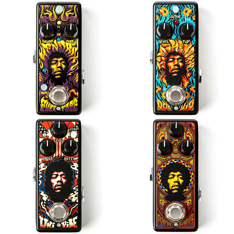 Dunlop】ジミヘンが使用していた中で最も象徴的なエフェクター4種が