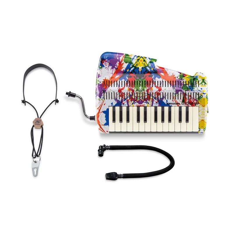 SUZUKI】ほのぼのとした音で人気のandes25Fから、カラフルな模様の限定