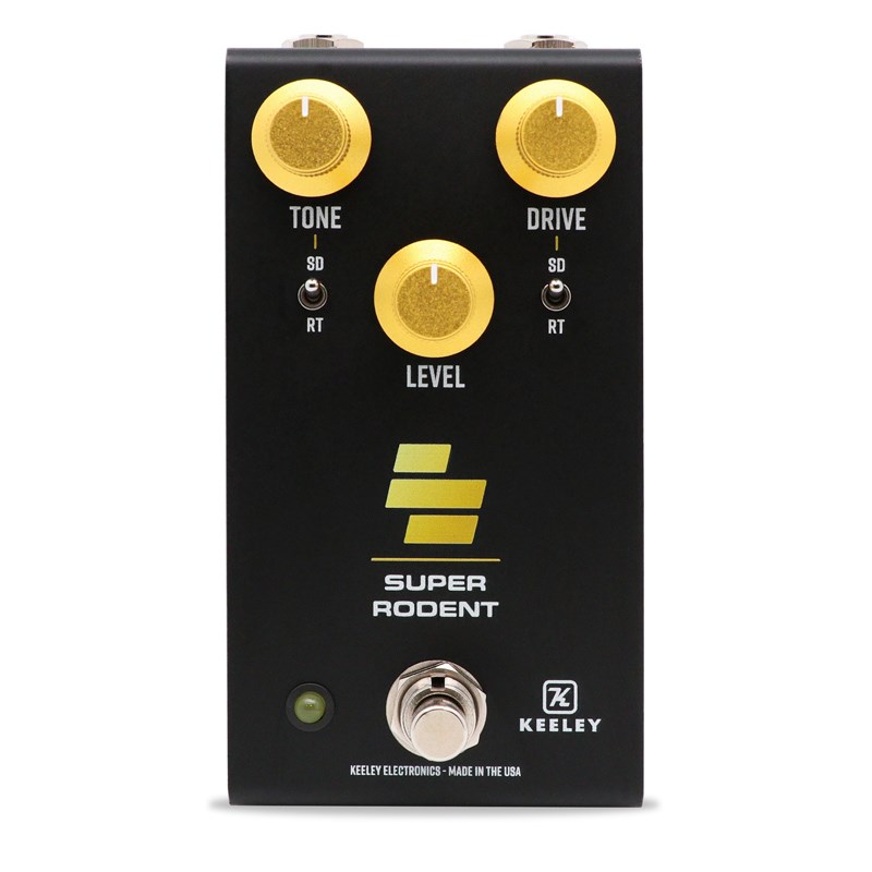 Keeley】伝統的な歪みエフェクター2台を1つのユニットに。ハイブリッド