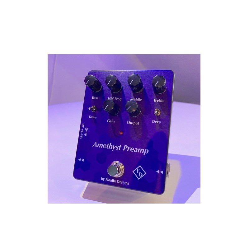 Floatia Designs】実用性と機能面を兼ね備えた最新ベース用プリアンプ