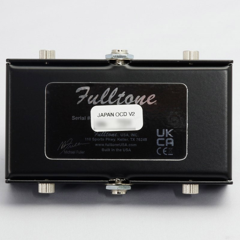 Fulltone】オーバードライブペダルの日本限定生産！Blackカラーモデル
