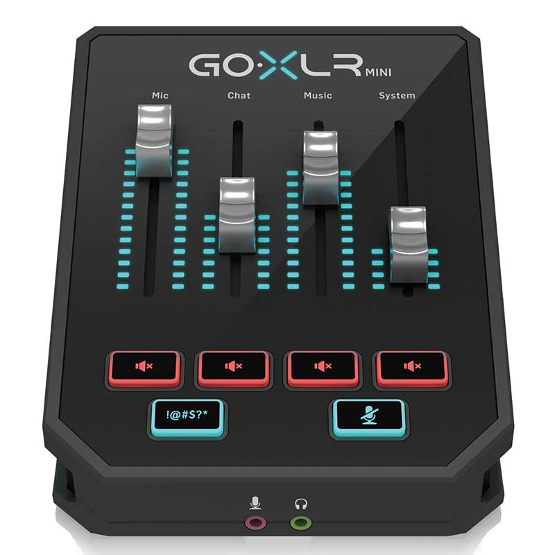 TC HELICON】MIDASプリアンプ搭載。オンライン配信用ミキサー ＆USB