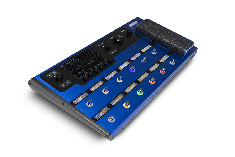 Line 6】Helix Floor&HX Stompに新たな限定色「Lightning Blue」が登場