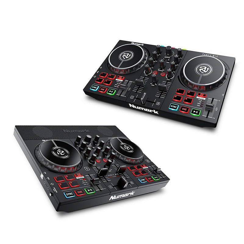 Numark】LEDパーティライト搭載のDJコントローラー『Party Mix II』と