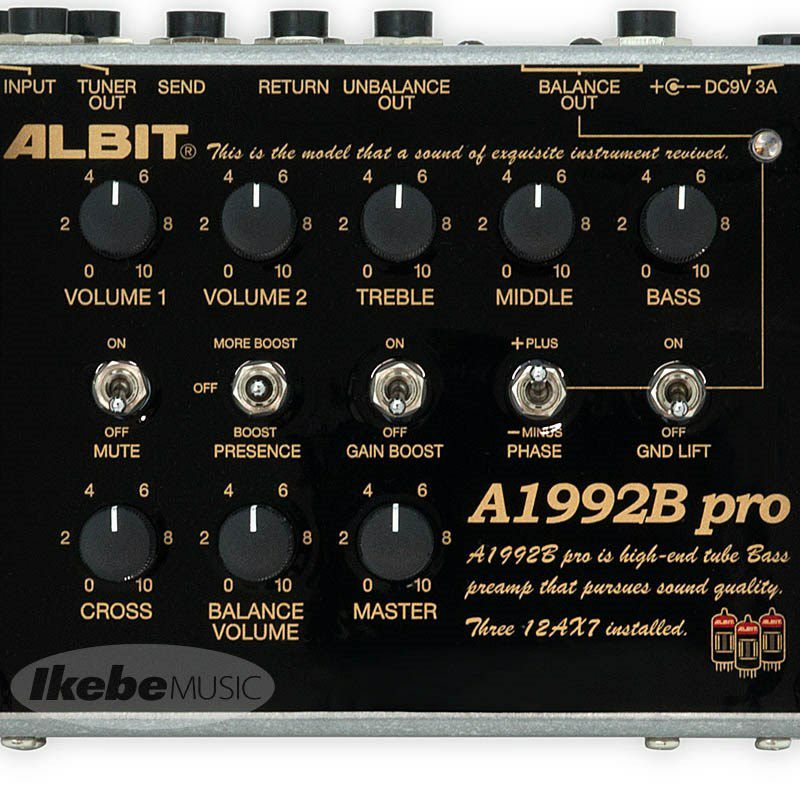 ALBIT】イケシブOPEN記念モデル「A1992B pro Custom 」が新登場