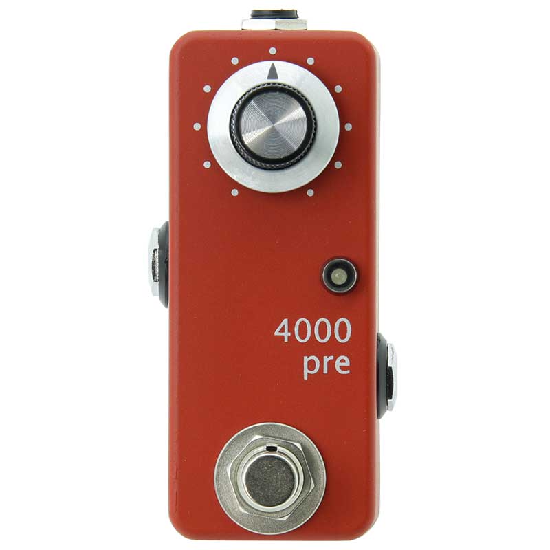 Zahnrad by nature sound】超人気ブースター“4000Pre”に「イケベの赤