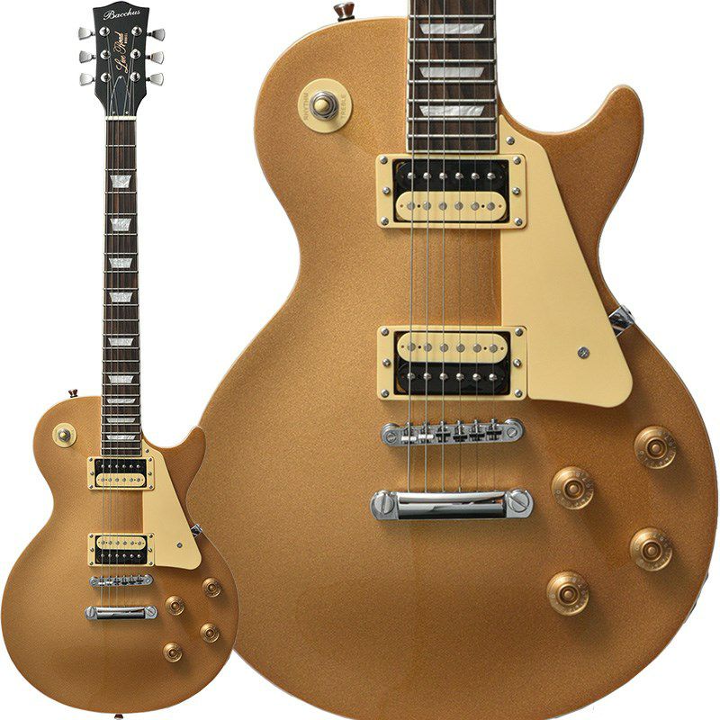 Bacchus】バッカスの限定モデル”BLP-STD (Gold Top)”に、ピックアップ