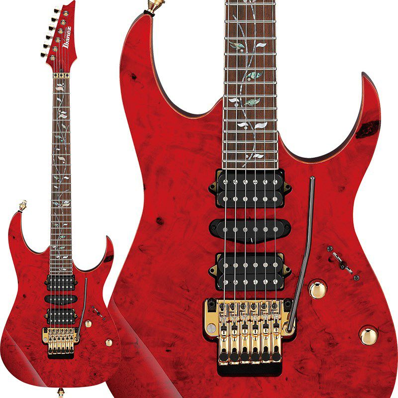 Ibanez】選別銘木材TOP × Edge-Zeroトレモロ搭載の “RG j.custom” 限定