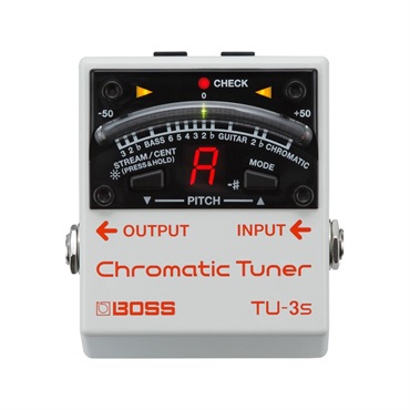 BOSS TU-3S (Chromatic Tuner) ｜イケベ楽器店オンラインストア