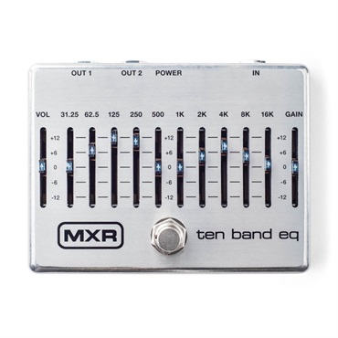 MXR M109S 6-Band Graphic EQ ｜イケベ楽器店オンラインストア