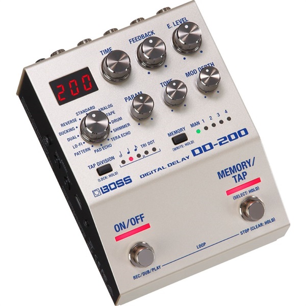 BOSS DD-200 [Digital Delay] ディレイ ボス ｜イケベ楽器店オンライン