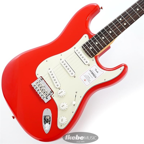 Fender Made in Japan Hybrid II Stratocaster (Modena Red/Rosewood
