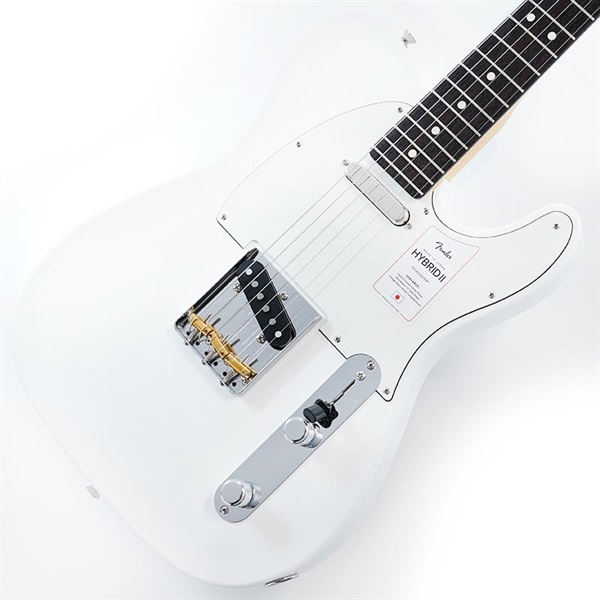 Fender Made in Japan Hybrid II Telecaster (Arctic White/Rosewood