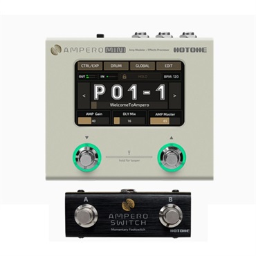 HOTONE Ampero Mini + AMPERO SWITCH ｜イケベ楽器店オンラインストア